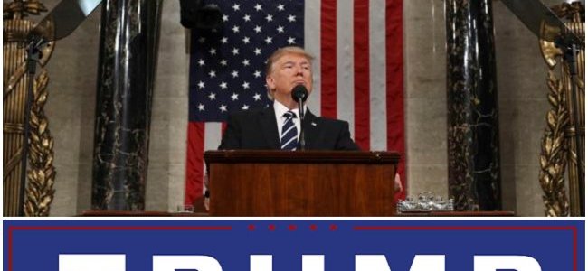 United States - President Donald Trump speech to Congress - February 28, 2017.